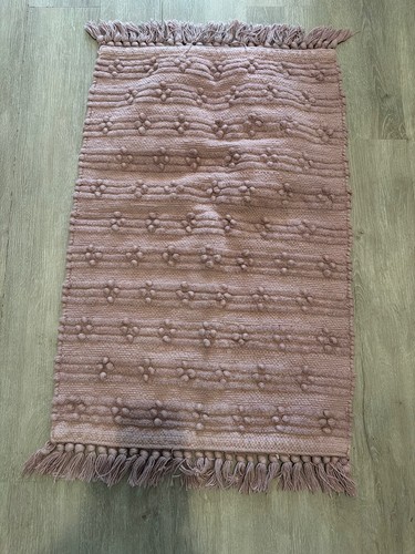 Threshold textured fringe bath - textured,